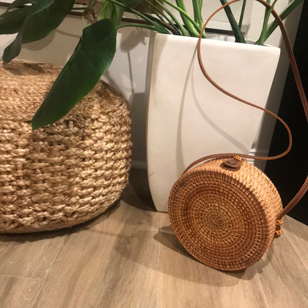 Rattan Crossbody